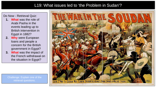 British Empire Problem in Sudan