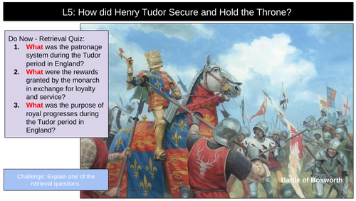 Henry Tudor Throne