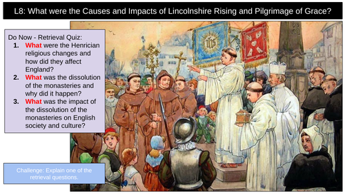 Lincolnshire Rising Pilgrimage of Grace