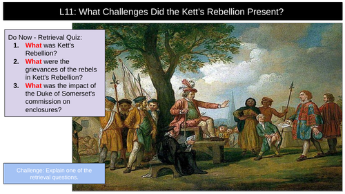 Kett’s Rebellion Challenges  Ketts