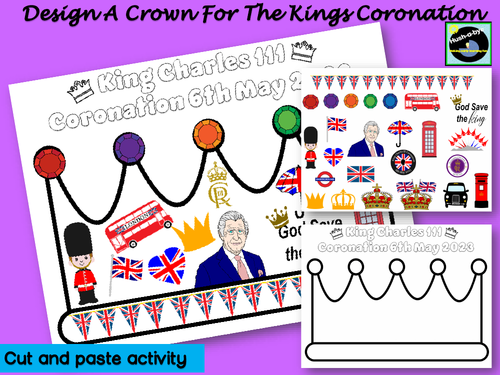 Design A Crown For King Charles 111 Coronation | Teaching Resources