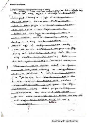 8-marker-model-answer-gcse-r-e-christianity-teaching-resources