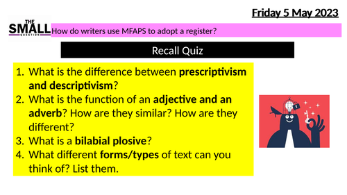 AQA A Level English Language- Introduction to Mode, Form, Audience, Purpose