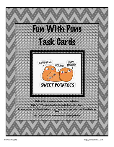 Puns Task Cards