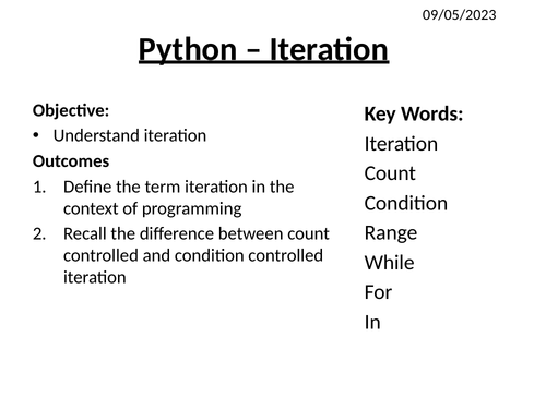 PYTHON FUNDAMENTAL - PRESENTATION PACKAGE | Teaching Resources