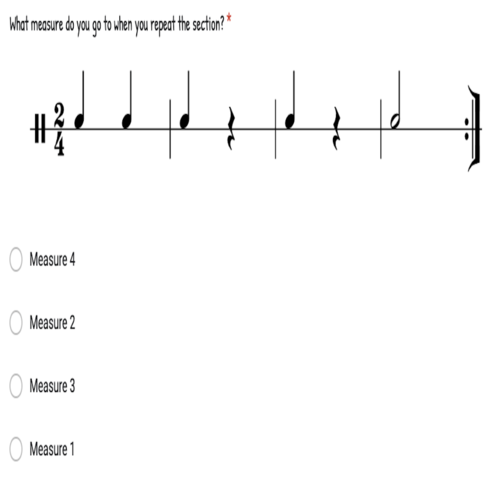 DIGITAL Music Theory Lesson 18: Repeat Signs - Self-Grading | Teaching ...