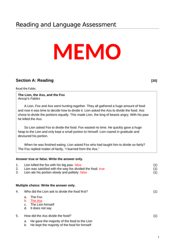 Reading Comprehension and Language 91����t
