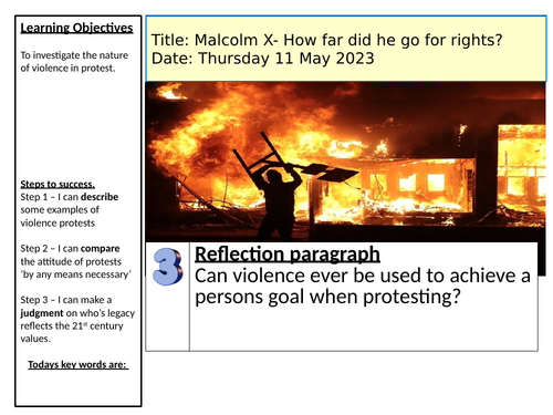 Inspirational people of change- Ks3 | Teaching Resources