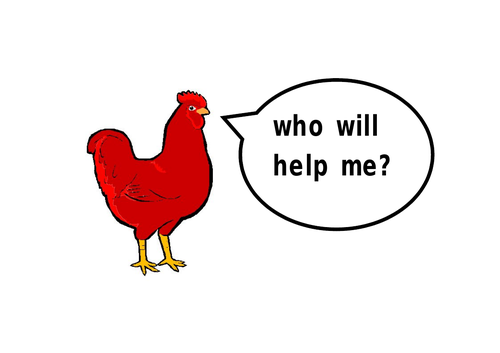 LITTLE RED HEN STORY BOOK RESOURCES EYFS KS1 TRADITIONAL TALES ...