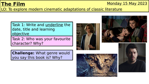 SCHEME OF WORK: A Monster Calls by Patrick Ness (24 lessons) | Teaching ...