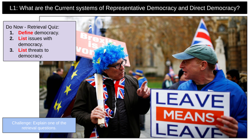 Edexcel Politics Component 1 Uk Politics Core Political Ideas Part 1 Of 2 Teaching Resources 