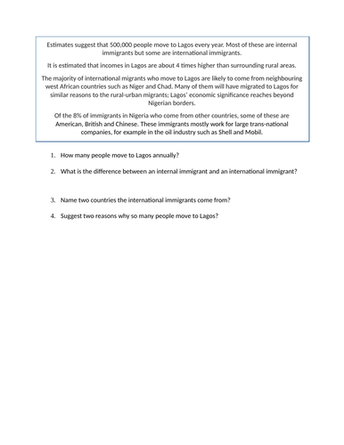 rapid urbanisation case study