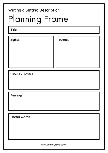 Year 6 PPT Writing Booster Lesson: Write a Setting Description