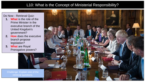 Ministerial Responsibility