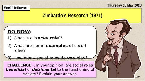 zimbardo experiment a level psychology