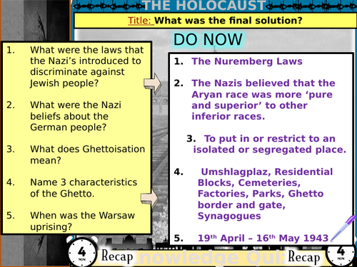 Holocaust complete unit | Teaching Resources