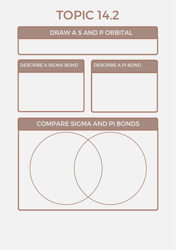 Hybridisation placemat