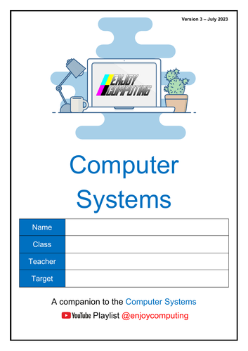 KS3 Computer Systems Booklet - NCCE Alternative (Editable Student ...