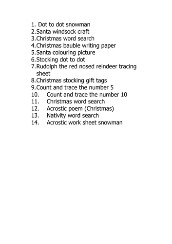 CHRISTMAS TOPIC 73 ACTIVITIES AND RESOURCES EYFS KS1 | Teaching Resources