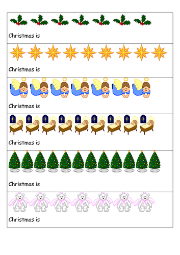 CHRISTMAS TOPIC RESOURCES CRAFTS DISPLAYS SONGS AND ACTIVITIES ...