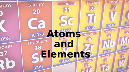 CH 2 - Atomic Structure - - CAIE iGCSE Chemistry '23-25 syllabus