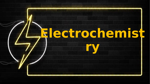 CH 6 - Electrochemistry - CAIE iGCSE Chemistry '23-25 syllabus