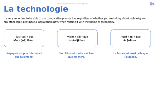 WHAT ARE COMPARATIVES IN FRENCH visual data 2