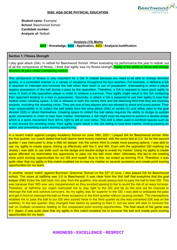 pe coursework evaluation