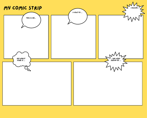 KS2 Transition Activity pack: Comic Strips | Teaching Resources