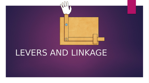 D&T - Creating a Shadow Puppet using levers | Teaching Resources