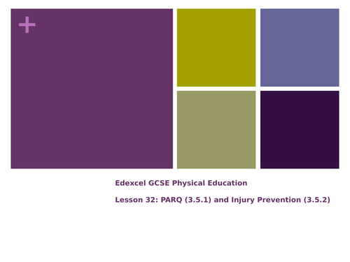 Optimise Training and Prevent Injury  - Lesson 32,33