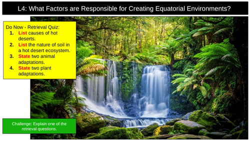 Equatorial Environments Climate Causes