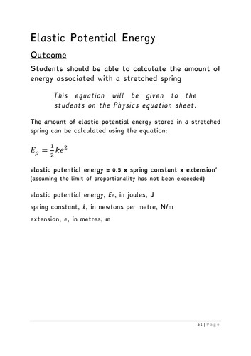 27+ Elastic Potential Energy Calculator