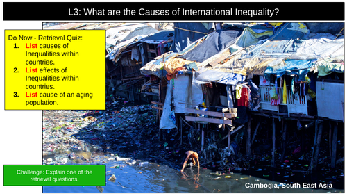International Inequality Causes Development Gap