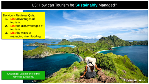 Tourism Sustainably Managed