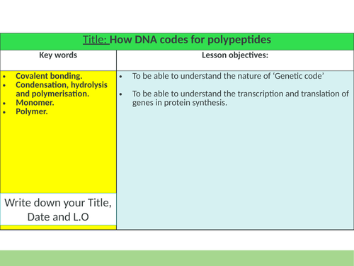 OCR A LEVEL BIOLOGY NUCLEOTIDES AND NUCLEIC ACIDS EXAM QUESTIONS visual data 3