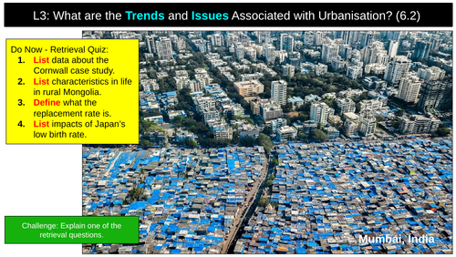 Urbanisation Trends