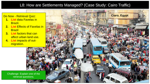 Settlements Management Cairo Traffic