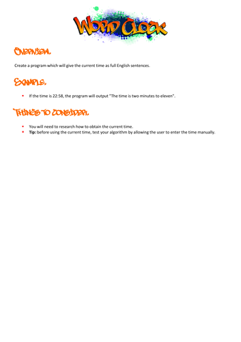 Super-Hard Python Challenges | Teaching Resources