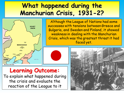 Manchurian Crisis 1931 | Teaching Resources