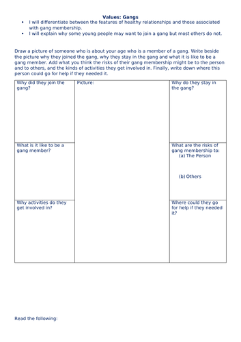 PSHE simple starter and recap worksheets | Teaching Resources