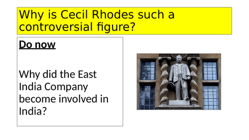 AQA GCSE Migratin Cecil Rhodes