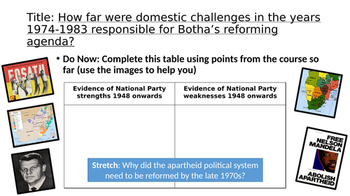 Lesson 8 - How far were domestic challenges in the years 1974-1983 ...