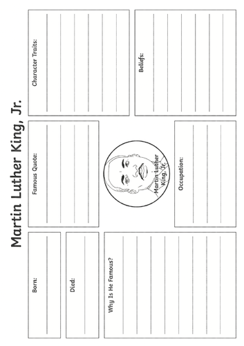Martin Luther King Jr | Teaching Resources
