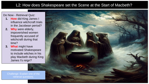 Macbeth Setting the Scene