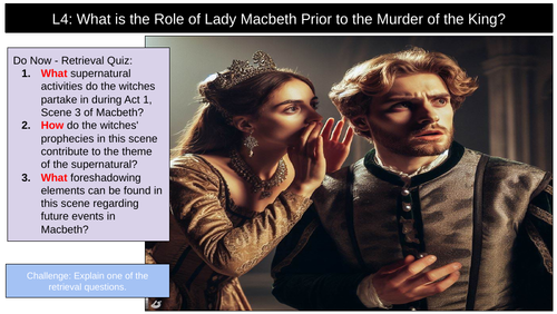 Macbeth SoW | Teaching Resources