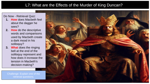 King Duncan Effects Murder