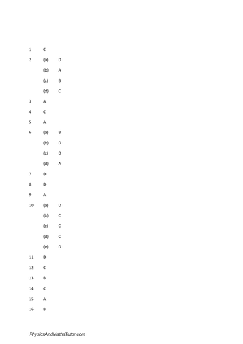 OCR A level Chemistry 4.2.10 Mass Spectrometry