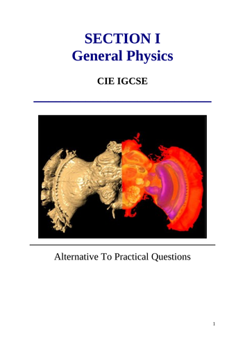 CIE Physics IGCSE past paper questions | Teaching Resources