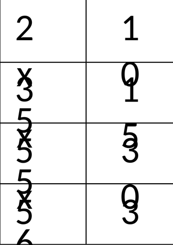 Multiplication Matching Cards Activity | Teaching Resources
